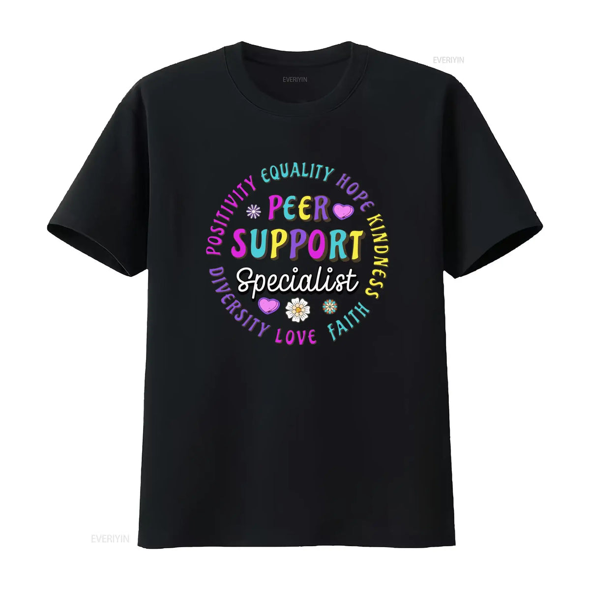 Recovery Sobriety Peer Support Specialist T Shirt vintage Washed Stretched designer clothes Versatile graphic Stylish Slightly
