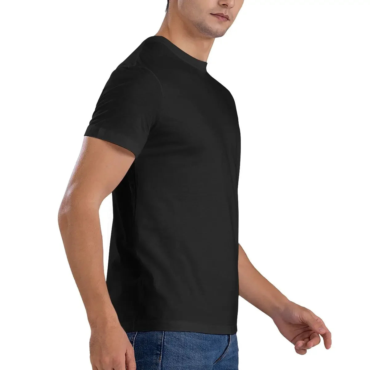 Don't Be Ashamed Sobriety Anniversary AA NA Recovery T-Shirt - 100% Cotton Inspirational Quote Tee, Black with White Print, Regu