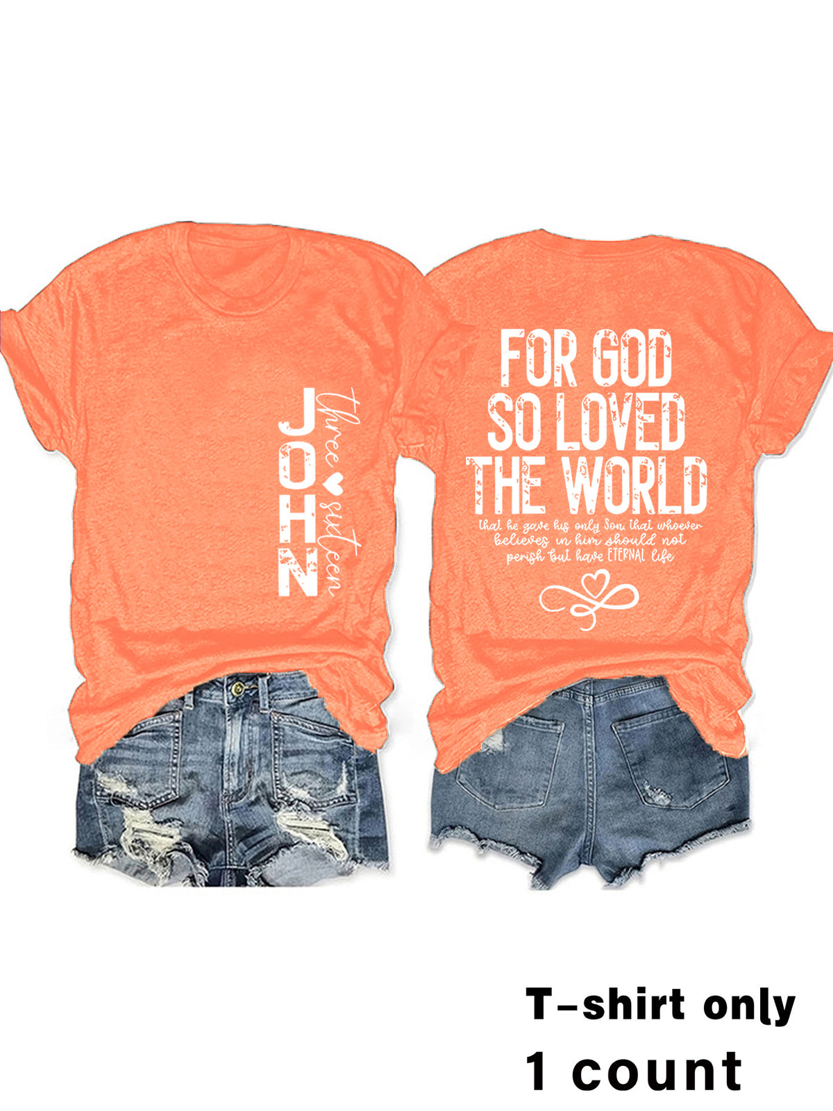 Alphabet Slogan Short Sleeve Tee | Recovery Apparel