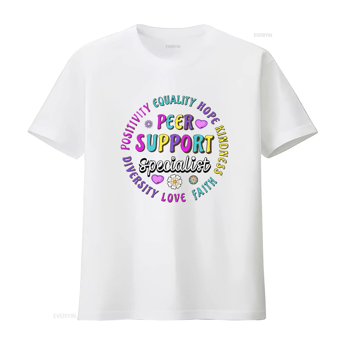 Recovery Sobriety Peer Support Specialist T Shirt vintage Washed Stretched designer clothes Versatile graphic Stylish Slightly