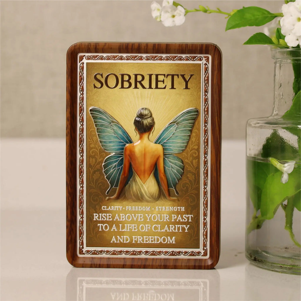 Butterfly Metal Handicraft Ornaments Sobriety Clarity Freedom Strength Souvenir Badge