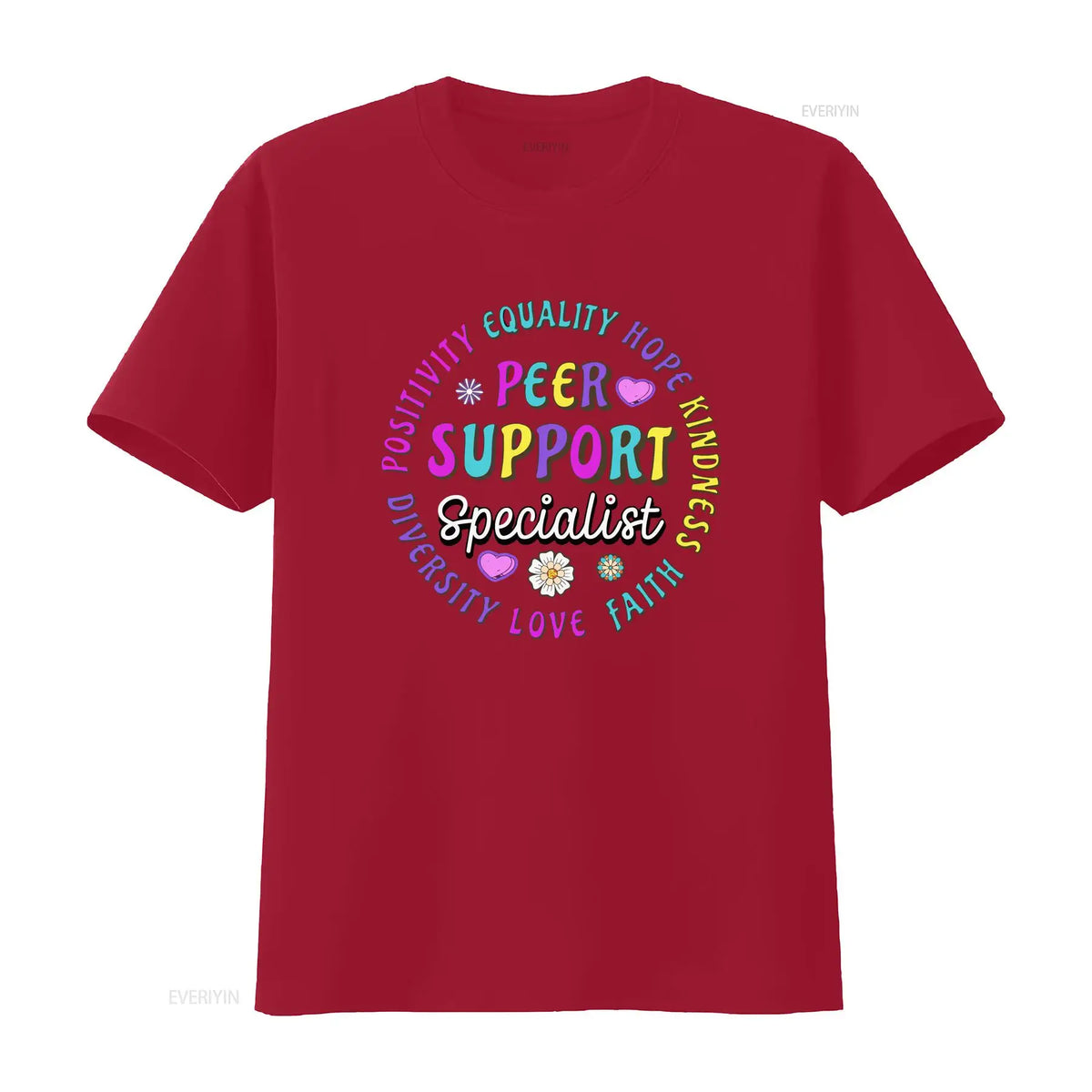 Recovery Sobriety Peer Support Specialist T Shirt vintage Washed Stretched designer clothes Versatile graphic Stylish Slightly