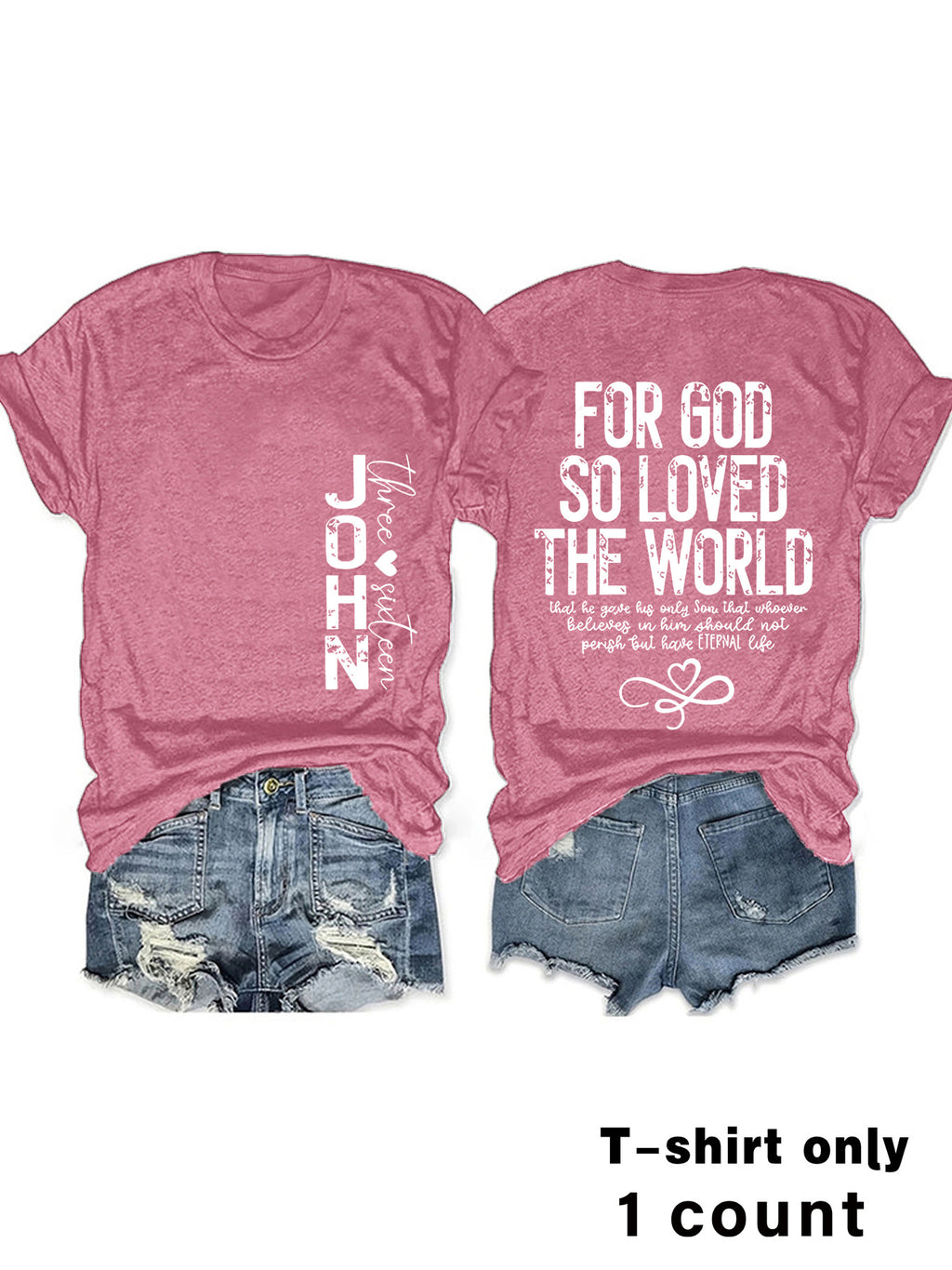 Alphabet Slogan Short Sleeve Tee | Recovery Apparel