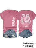 Alphabet Slogan Short Sleeve Tee | Recovery Apparel