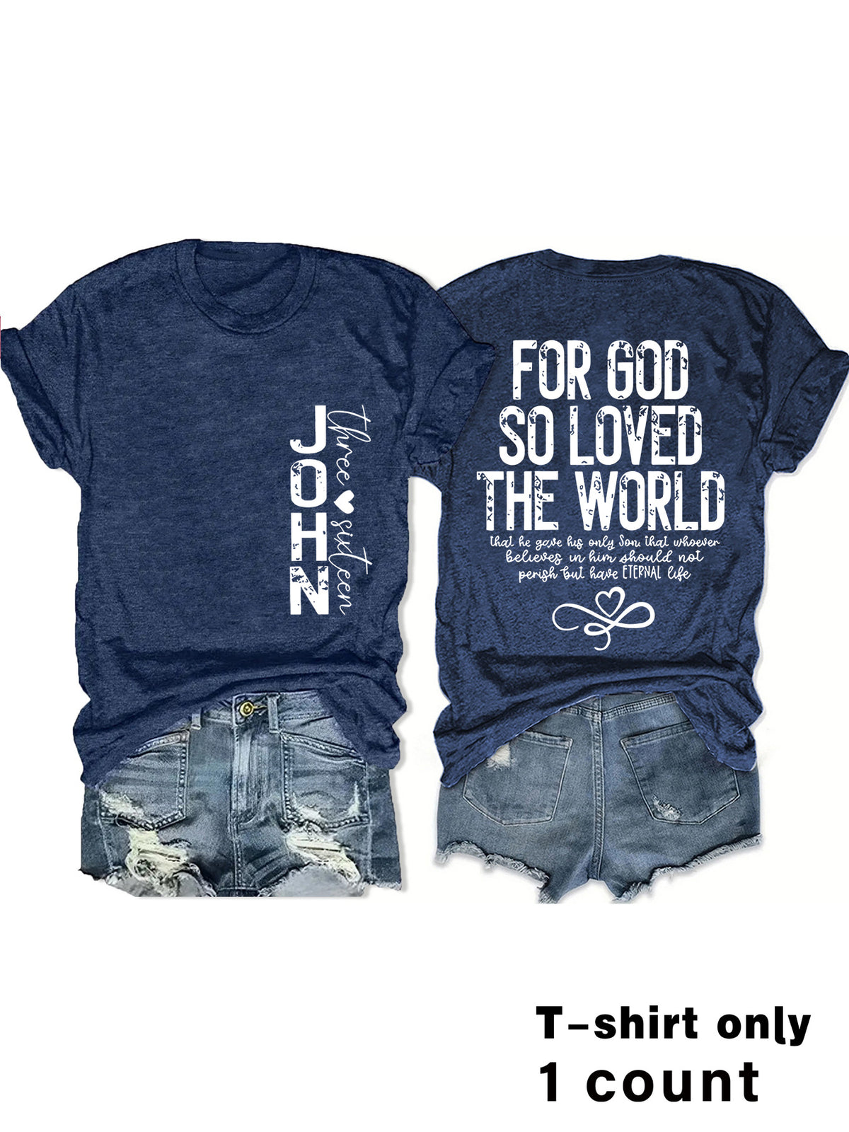 Alphabet Slogan Short Sleeve Tee | Recovery Apparel
