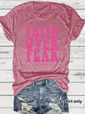 Recovery Slogan Short Sleeve Shirt | Recovery Apparel